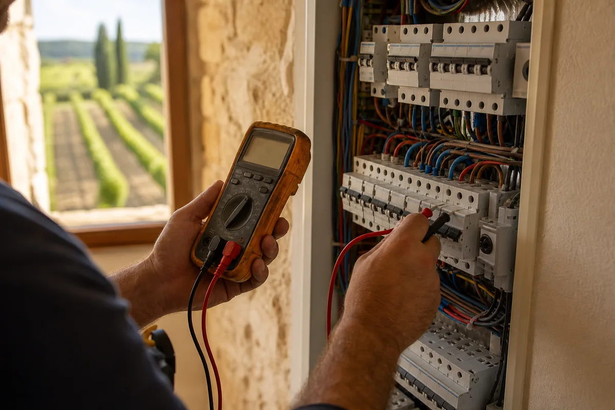 Électricien à Lorgues : dépannage et rénovation (Var 83)